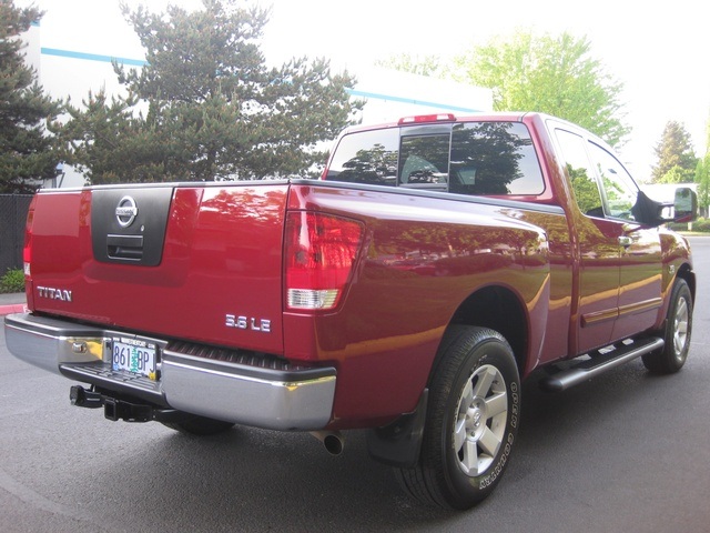 2004 Nissan Titan LE King Cab 4X4 / Leather / 80kmiles / PRISTINE!   - Photo 47 - Portland, OR 97217