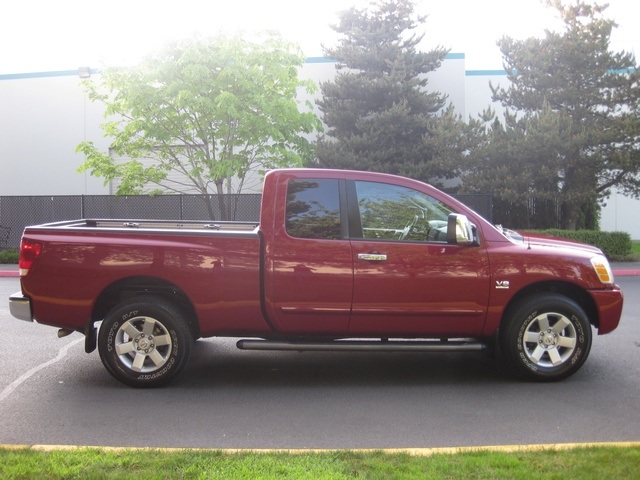 2004 Nissan Titan LE King Cab 4X4 / Leather / 80kmiles / PRISTINE!   - Photo 7 - Portland, OR 97217