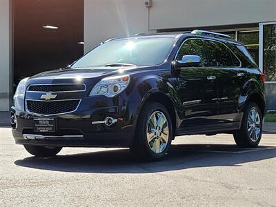 2013 Chevrolet Equinox LTZ AWD / Leather / Sun Roof / Loaded / 1-OWNER  / All Wheel Drive / Heated Seats / Back Up Cam / Lane Departure & Collision Alert SUV