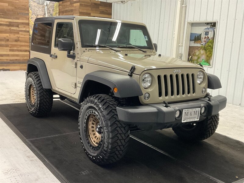 2018 Jeep Wrangler JK Sport 2Dr 4X4 /NEW LIFT w. WHEELS & TIRES  / HARD TOP / REAR SEAT / LIFTED w. 35 " MUD TIRES & 18 " FUEL WHEELS / 66,000 MILES - Photo 2 - Gladstone, OR 97027