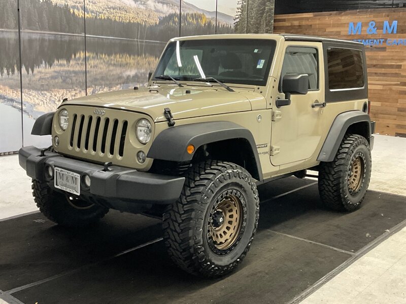 2018 Jeep Wrangler JK Sport 2Dr 4X4 /NEW LIFT w. WHEELS & TIRES / HARD