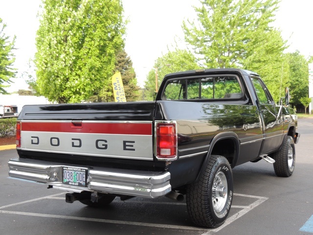 1991 Dodge RAM 250 LE / 4X4 / 5.9L TURBO DIESEL / MANUAL TRANNY   - Photo 8 - Portland, OR 97217