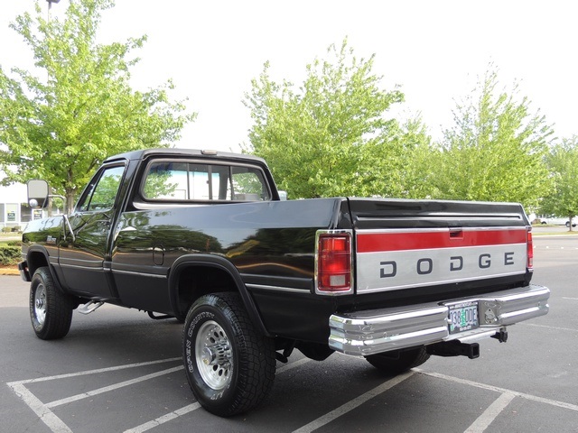 1991 Dodge RAM 250 LE / 4X4 / 5.9L TURBO DIESEL / MANUAL TRANNY   - Photo 7 - Portland, OR 97217