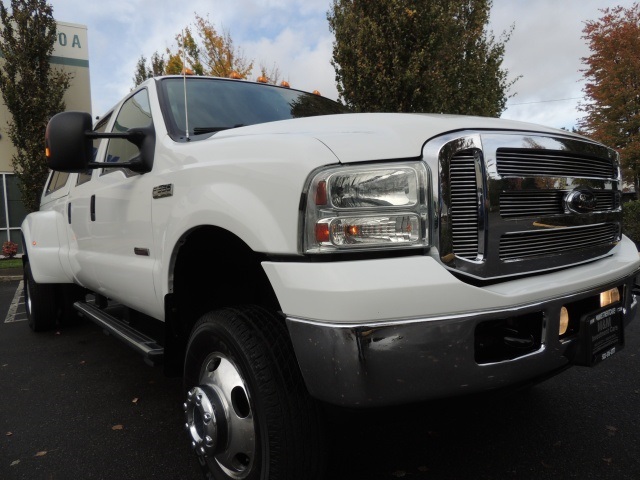 2006 Ford F-350 Super Duty Lariat / 4X4 / TURBO DIESEL / DUALLY   - Photo 9 - Portland, OR 97217