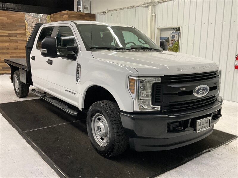 2019 Ford F-250 XL Crew Cab 4X4 / 6.7L DIESEL / FLAT BED /19K MILE  / 1-OWNER / Backup Camera - Photo 2 - Gladstone, OR 97027