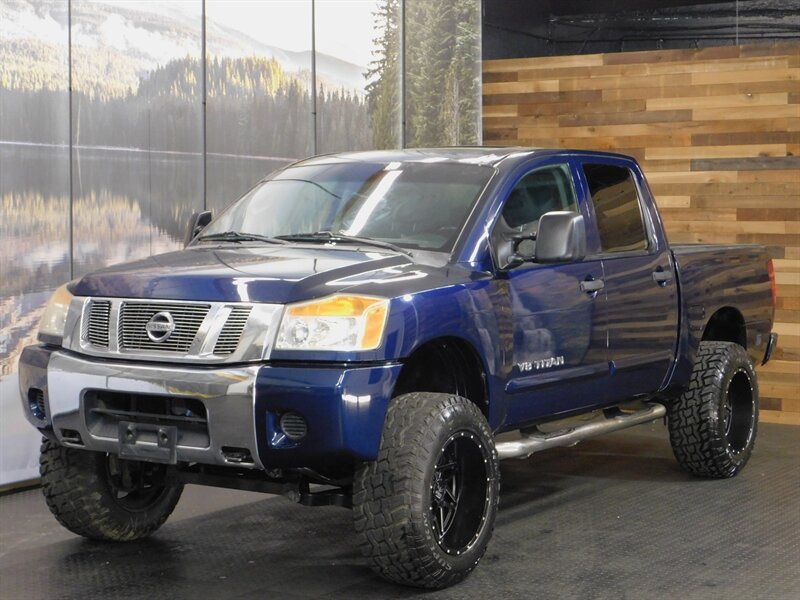 2008 Nissan Titan SE Crew Cab 4X4 /Sun