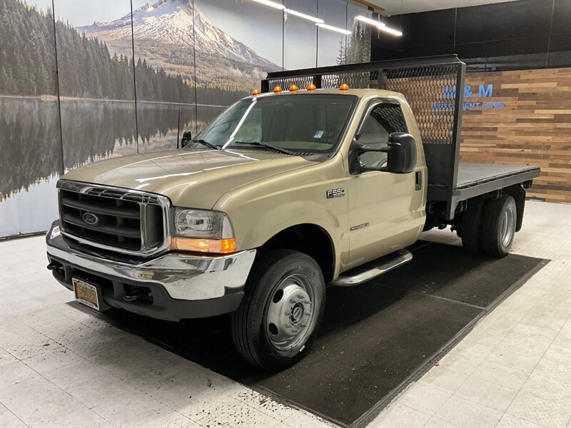 2000 Ford F-550 XLT Regular Cab 4X4 /7.3L DIESEL / 6-SPD / FLATBED  / DUALLY / 1-OWNER / LONG BED / 6-SPEED MANUAL / FLAT BED / LOCAL TRUCK / ONLY 74,000 MILES - Photo 25 - Gladstone, OR 97027