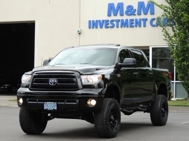 2011 Toyota Tundra CREWMAX / 4X4 / 5.7L / Rock Warrior PKG/ LIFTED