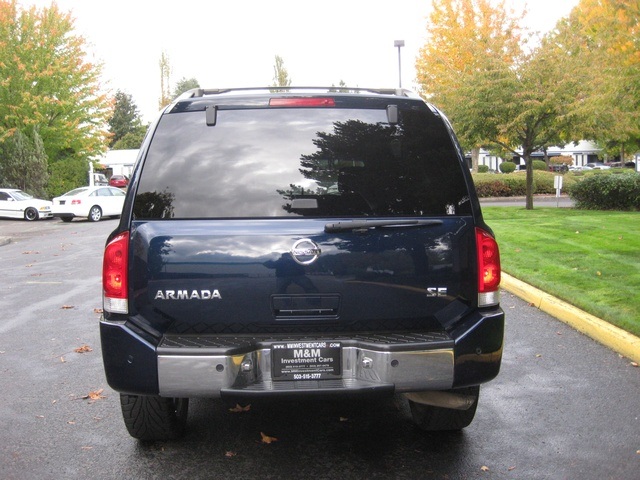 2006 Nissan Armada SE/ 4WD/ 3RD Seat/ Excellent Cond   - Photo 4 - Portland, OR 97217