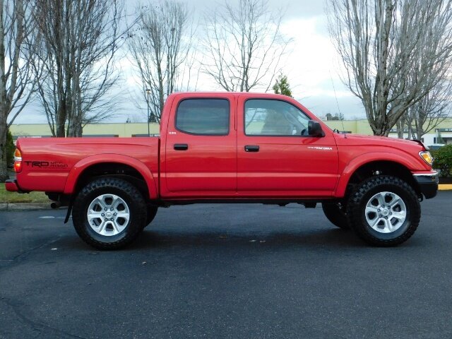 2003 Toyota Tacoma V6 Double Cab 4WD TRD 6Cyl LIFTED 1-Owner 33