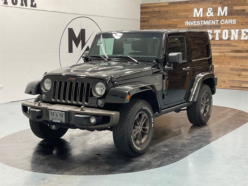 2016 Jeep Wrangler Sahara 75th Anniversary 4X4 /3.6L V6/ 1941 EDITION  / LOW MILES - Photo 1 - Gladstone, OR 97027