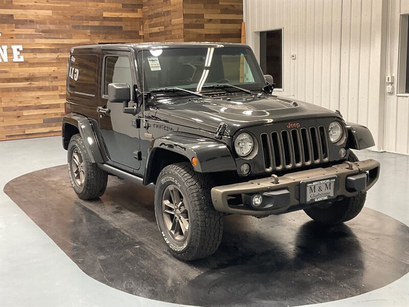 2016 Jeep Wrangler Sahara 75th Anniversary 4X4 /3.6L V6/ 1941 EDITION  / LOW MILES - Photo 2 - Gladstone, OR 97027