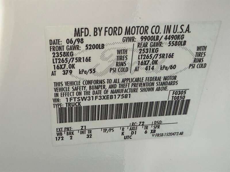 1999 Ford F-350 XLT 4X4 6-SPEED MANUAL 7.3L DIESEL / 1-OWNER / ZERO RUST / LONG BED - Photo 50 - Gladstone, OR 97027