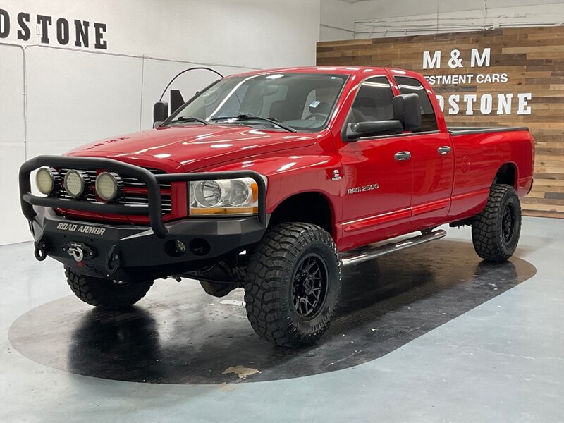 2006 Dodge Ram 2500 SLT 4X4 / 5.9L DIESEL / LIFTED w. NEW TIRES WHEELS  / CUSTOM BUMPER WTH WINCH - Photo 1 - Gladstone, OR 97027