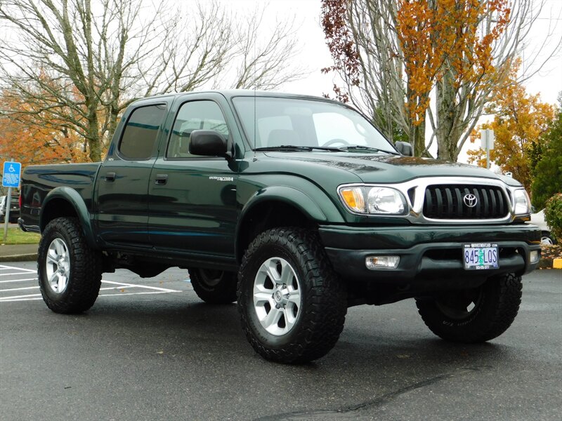 2002 Toyota Tacoma V6 4dr Double Cab V6 SR5 4X4 / LOW MILES LIFTED