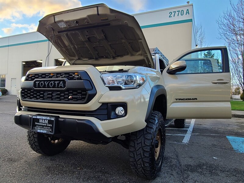 2017 Toyota Tacoma LONG BED 4X4 TRD CRAWL CONTROL  DIFF LOCK / LIFTED  / TRD OFF ROAD / BLIND SPOT MONITOR / NAVi / CAM / SUN ROOF / HEATED SEATS / METHOD WHEELS / TOYO TIRES / PRINSU RACK - Photo 25 - Portland, OR 97217