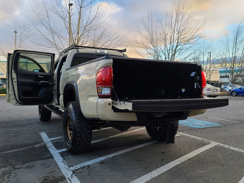 2017 Toyota Tacoma LONG BED 4X4 TRD CRAWL CONTROL  DIFF LOCK / LIFTED  / TRD OFF ROAD / BLIND SPOT MONITOR / NAVi / CAM / SUN ROOF / HEATED SEATS / METHOD WHEELS / TOYO TIRES / PRINSU RACK - Photo 27 - Portland, OR 97217