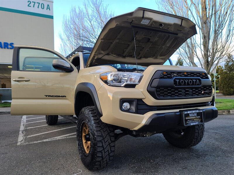 2017 Toyota Tacoma LONG BED 4X4 TRD CRAWL CONTROL  DIFF LOCK / LIFTED  / TRD OFF ROAD / BLIND SPOT MONITOR / NAVi / CAM / SUN ROOF / HEATED SEATS / METHOD WHEELS / TOYO TIRES / PRINSU RACK - Photo 26 - Portland, OR 97217