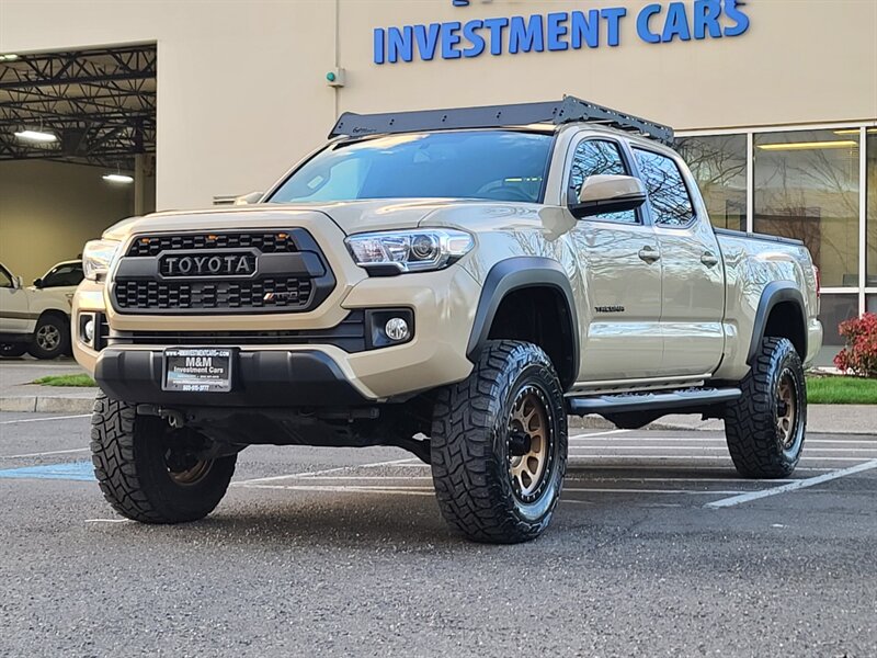 2017 Toyota Tacoma LONG BED 4X4 TRD CRAWL CONTROL  DIFF LOCK / LIFTED  / TRD OFF ROAD / BLIND SPOT MONITOR / NAVi / CAM / SUN ROOF / HEATED SEATS / METHOD WHEELS / TOYO TIRES / PRINSU RACK - Photo 67 - Portland, OR 97217