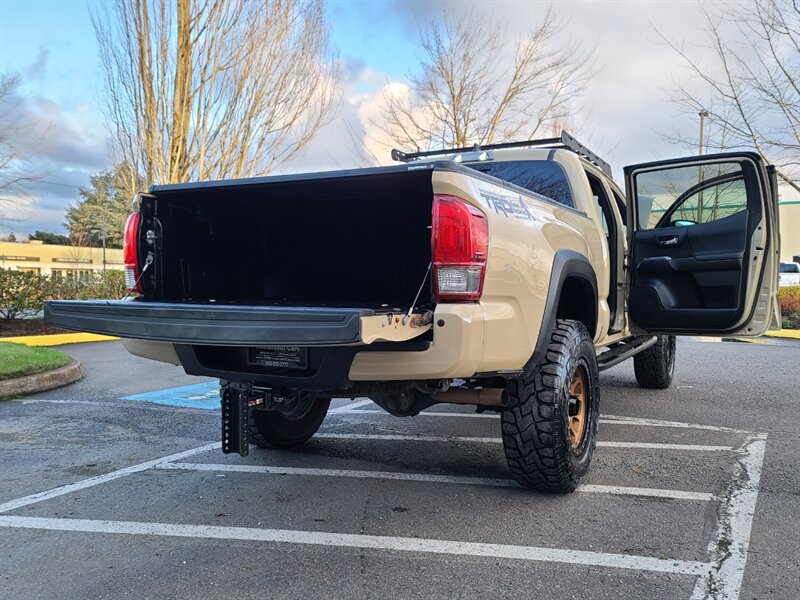 2017 Toyota Tacoma LONG BED 4X4 TRD CRAWL CONTROL  DIFF LOCK / LIFTED  / TRD OFF ROAD / BLIND SPOT MONITOR / NAVi / CAM / SUN ROOF / HEATED SEATS / METHOD WHEELS / TOYO TIRES / PRINSU RACK - Photo 28 - Portland, OR 97217