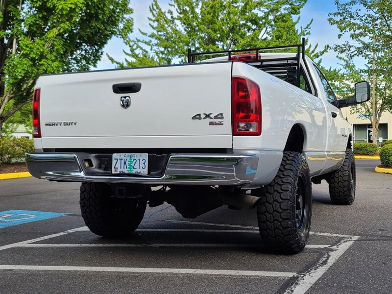 2003 Dodge Ram 2500 4X4 Regular Cab / 5.9 L DIESEL / 6 SPEED / LIFTED  / CUMMINS TURBO / MANUAL TRANSMISSION / LONG BED / 1-OWNER - Photo 8 - Portland, OR 97217