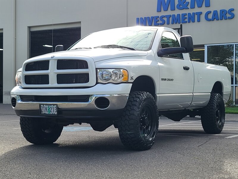 2003 Dodge Ram 2500 4X4 Regular Cab / 5.9 L DIESEL / 6 SPEED / LIFTED  / CUMMINS TURBO / MANUAL TRANSMISSION / LONG BED / 1-OWNER - Photo 44 - Portland, OR 97217