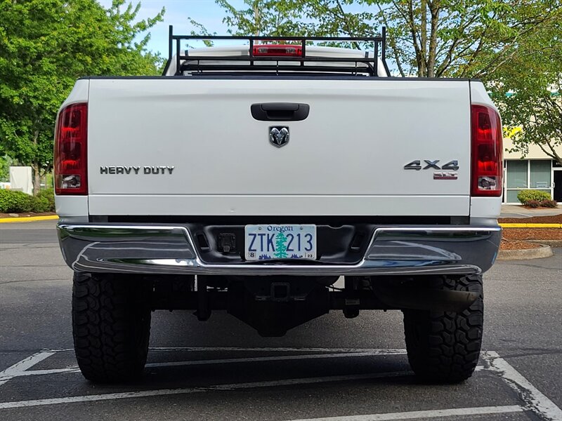 2003 Dodge Ram 2500 4X4 Regular Cab / 5.9 L DIESEL / 6 SPEED / LIFTED  / CUMMINS TURBO / MANUAL TRANSMISSION / LONG BED / 1-OWNER - Photo 5 - Portland, OR 97217