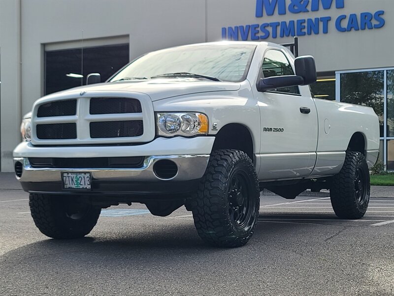 2003 Dodge Ram 2500 4X4 Regular Cab / 5.9 L DIESEL / 6 SPEED / LIFTED  / CUMMINS TURBO / MANUAL TRANSMISSION / LONG BED / 1-OWNER - Photo 52 - Portland, OR 97217