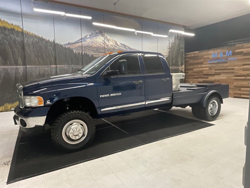 2005 Dodge Ram 3500 Laramie 4X4 / 5.9L DIESEL / DUALLY / FLAT BED  / LOCAL OREGON TRUCK / RUST FREE / Leather & Heated Seats / DUALLY / LONG BED / 119,000 MILES - Photo 57 - Gladstone, OR 97027