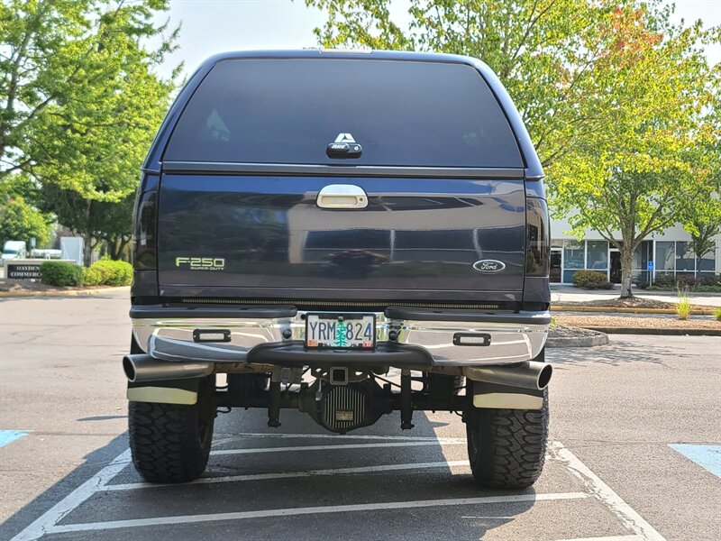 2001 Ford F-250 Lariat 4X4 / 7.3 L DIESEL / CUSTOM BUILT / LIFTED  / SUPER DUTY POWERSTROKE MONSTER / LOW MILES !! - Photo 5 - Portland, OR 97217