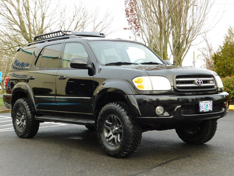 2003 Toyota Sequoia LIMITED 4X4 / 3RD SEAT / LOW MILES / LIFTED