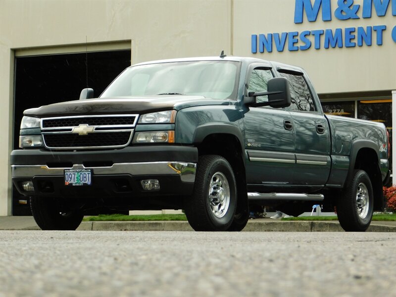 2007 Chevrolet Silverado 2500 LT 4X4 6.6L DIESEL DURAMAX / 1-OWNER ...