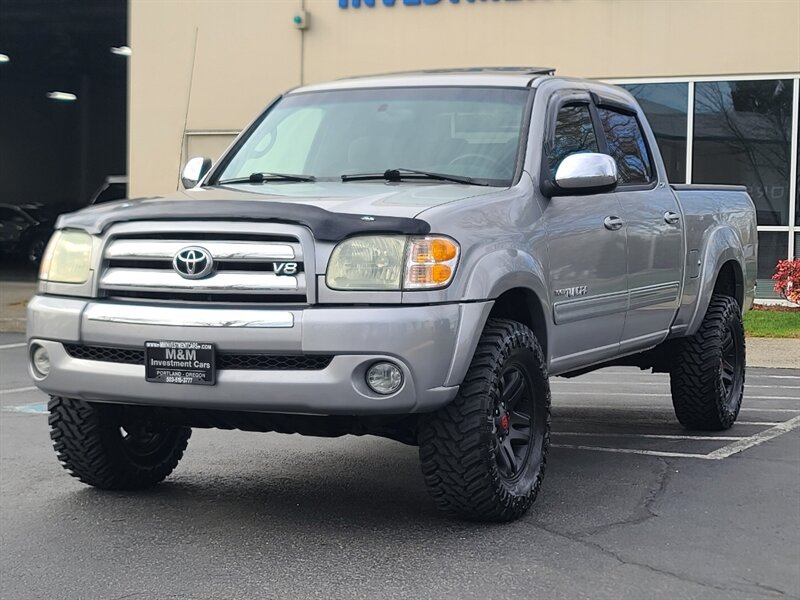 2004 Toyota Tundra Double Cab 4X4 V8 4.7L / NO-RUST/ NEW TIRES + LIFT  / FRESHLY SERVIVCED / LOCAL - Photo 1 - Portland, OR 97217