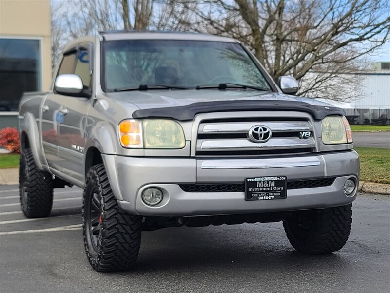 2004 Toyota Tundra Double Cab 4X4 V8 4.7L / NO-RUST/ NEW TIRES + LIFT  / FRESHLY SERVIVCED / LOCAL - Photo 2 - Portland, OR 97217