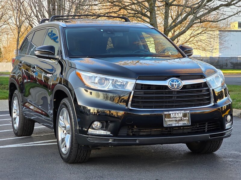 2015 Toyota Highlander Hybrid Limited Platinum 4X4 3RD SEAT EVERY OPTION 1-OWNER  / 7-SEATER / Zero-Rust / Immaculate Condition - Photo 2 - Portland, OR 97217