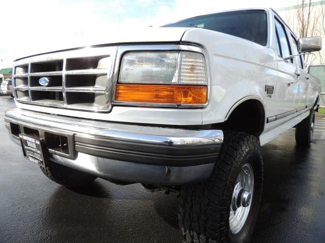 1997 Ford F-350 XLT 4X4 / CREW CAB LONG BED / 7.3L TURBO DIESEL   - Photo 9 - Portland, OR 97217