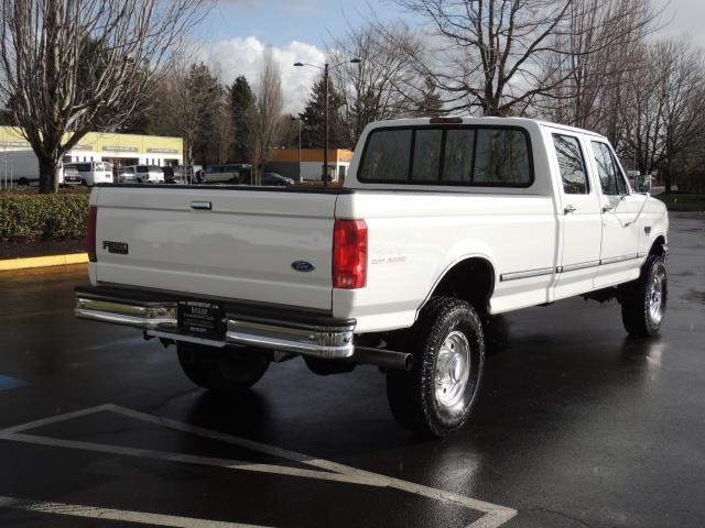 1997 Ford F-350 XLT 4X4 / CREW CAB LONG BED / 7.3L TURBO DIESEL   - Photo 8 - Portland, OR 97217