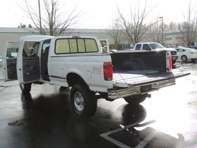 1997 Ford F-350 XLT 4X4 / CREW CAB LONG BED / 7.3L TURBO DIESEL   - Photo 15 - Portland, OR 97217