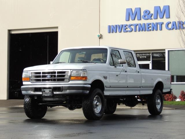 1997 Ford F-350 XLT 4X4 / CREW CAB LONG BED / 7.3L TURBO DIESEL   - Photo 38 - Portland, OR 97217