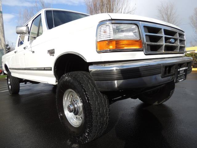 1997 Ford F-350 XLT 4X4 / CREW CAB LONG BED / 7.3L TURBO DIESEL   - Photo 10 - Portland, OR 97217