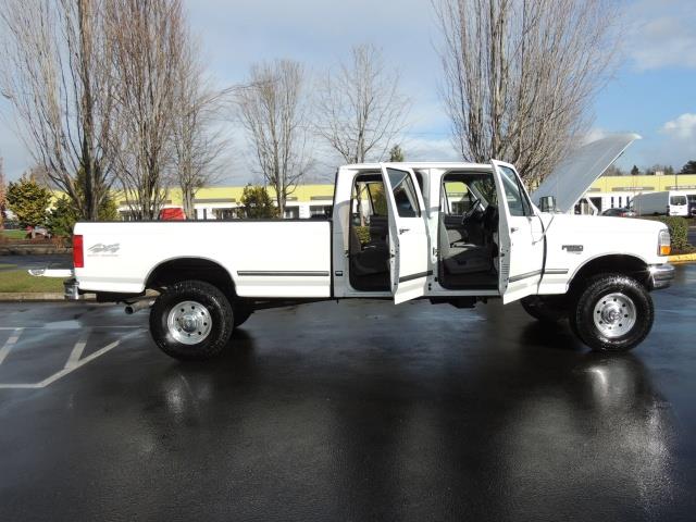 1997 Ford F-350 XLT 4X4 / CREW CAB LONG BED / 7.3L TURBO DIESEL   - Photo 18 - Portland, OR 97217