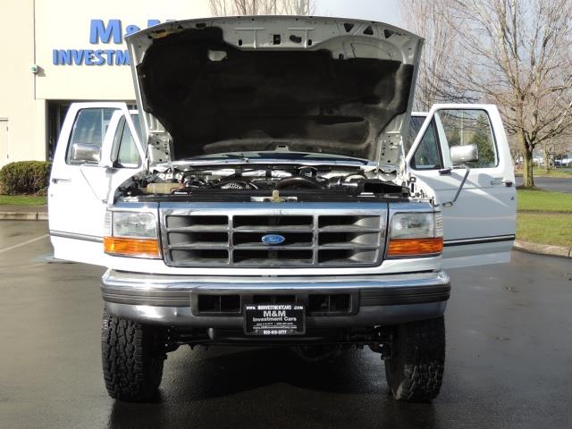 1997 Ford F-350 XLT 4X4 / CREW CAB LONG BED / 7.3L TURBO DIESEL   - Photo 32 - Portland, OR 97217