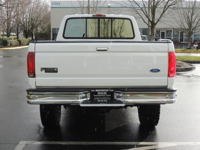 1997 Ford F-350 XLT 4X4 / CREW CAB LONG BED / 7.3L TURBO DIESEL   - Photo 6 - Portland, OR 97217