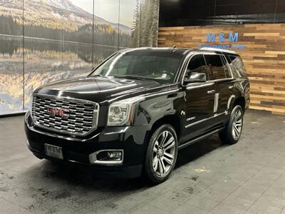 2018 GMC Yukon Denali Sport Utility 4X4 / 6.2L V8 / LOADED LOADED  ONLY 59,000 MILES / Leather / Navi / DVD / Sunroof / 3RD ROW SEAT / CLEAN SUV