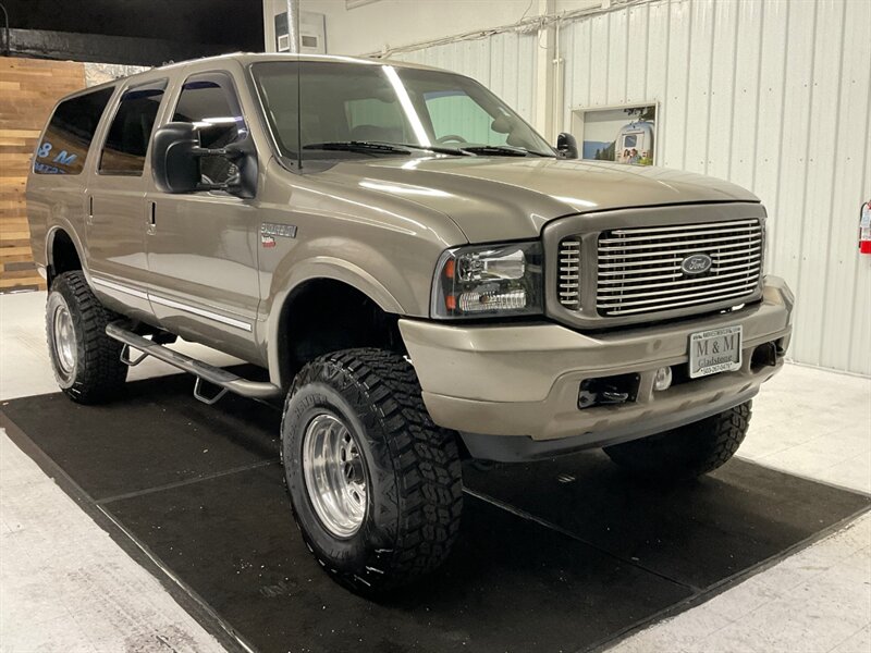 2002 Ford Excursion Limited 4x4 / 7.3L DIESEL / 6-INC LIFT/ NEW TIRES  / RUST FREE SUV / 6-inc LIFT w. BRAND NEW 37 " M/T TIRES/ 196,000 MILES - Photo 2 - Gladstone, OR 97027