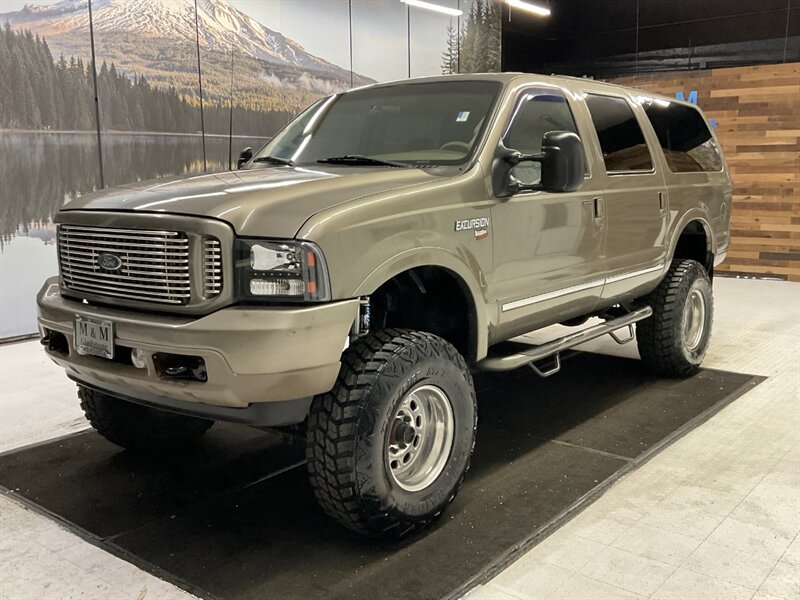 2002 Ford Excursion Limited 4x4 / 7.3L DIESEL / 6-INC LIFT/ NEW TIRES  / RUST FREE SUV / 6-inc LIFT w. BRAND NEW 37 " M/T TIRES/ 196,000 MILES - Photo 1 - Gladstone, OR 97027