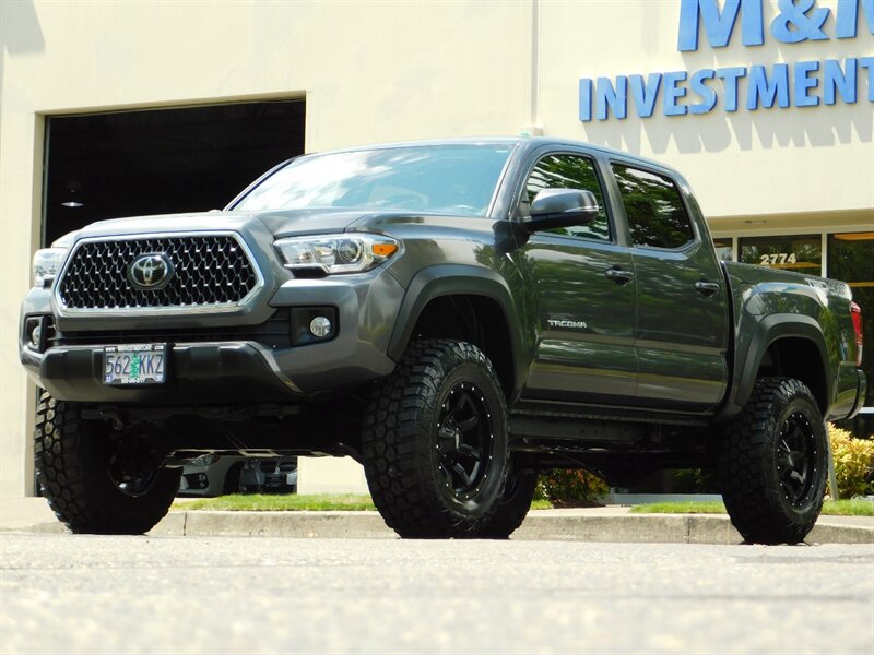 2018 Toyota Tacoma TRD Off-Road 4X4 V6 CRAWL CONTROL / 1-OWNER / LIFT