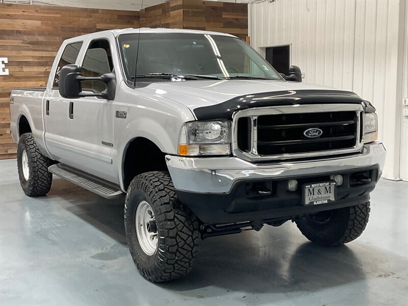 2002 Ford F-250 XLT Crew Cab 4X4 / 7.3L DIESEL / LIFTED/104k MILES  / SHORT BED / ZERO RUST / Excel Cond - Photo 2 - Gladstone, OR 97027