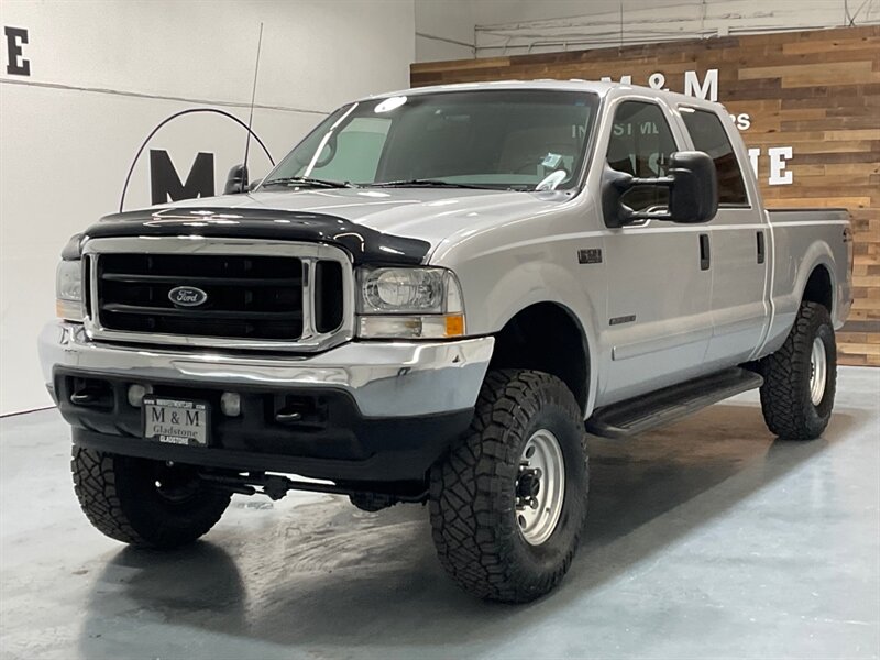 2002 Ford F-250 XLT Crew Cab 4X4 / 7.3L DIESEL / LIFTED/104k MILES  / SHORT BED / ZERO RUST / Excel Cond - Photo 1 - Gladstone, OR 97027