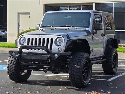 2015 Jeep Wrangler Sport X4 / 6 SPEED MANUAL / SUSPENSION LIFT  / BUMPERS / AMERICAN OUTLAW WHEELS / SERVICE RECORDS SUV